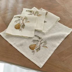 Lot de 4 serviettes de table Tupisa