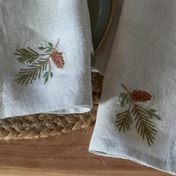 Lot de 4 serviettes de table Arlida