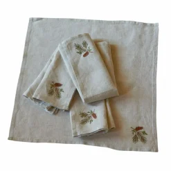 Lot de 4 serviettes de table Arlida