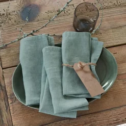 Lot de 4 serviettes Ghis