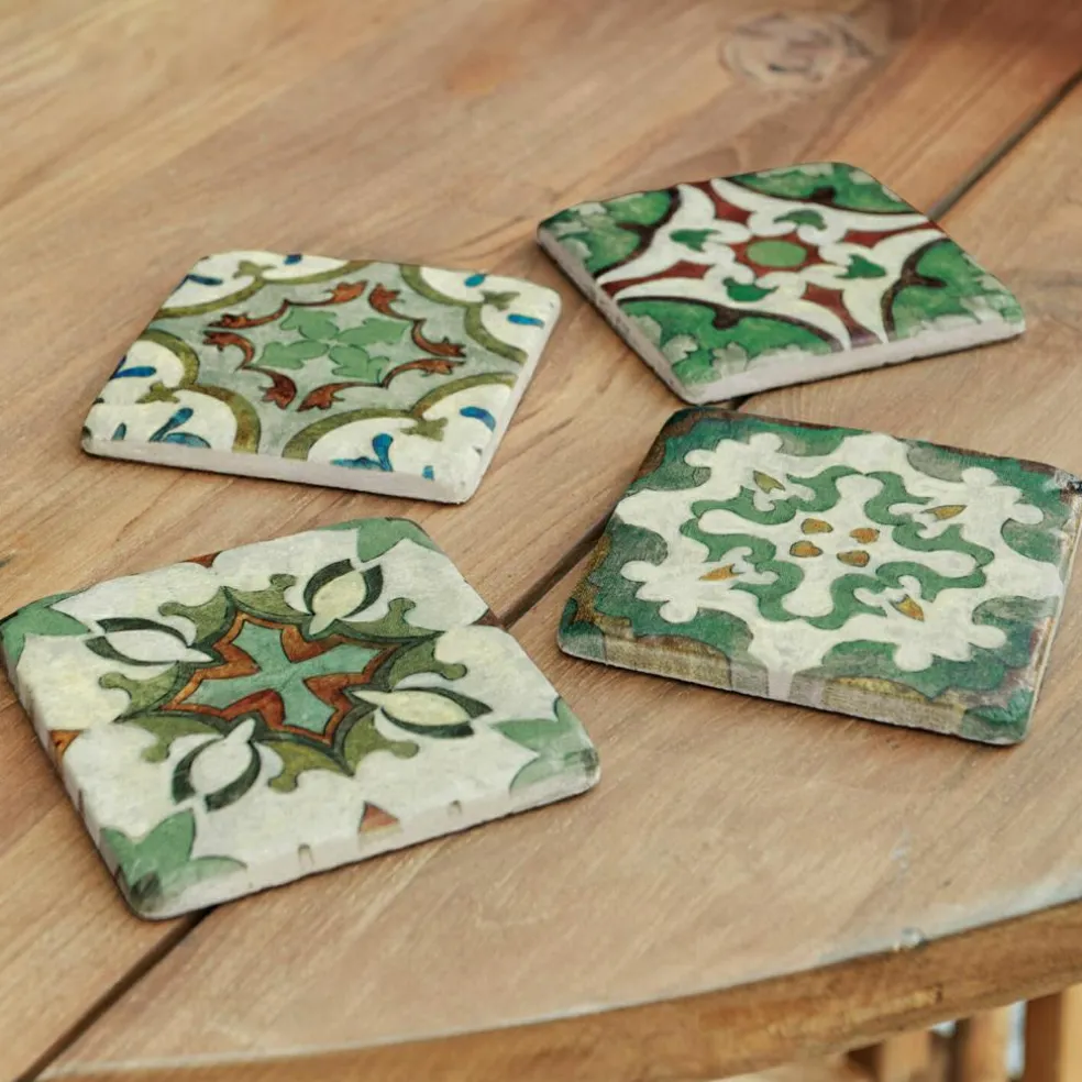 Lot de 4 sous-verres Angeot