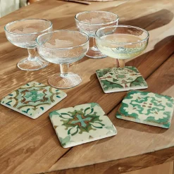 Lot de 4 sous-verres Angeot