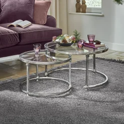 Lot de 2 tables basses Kabala