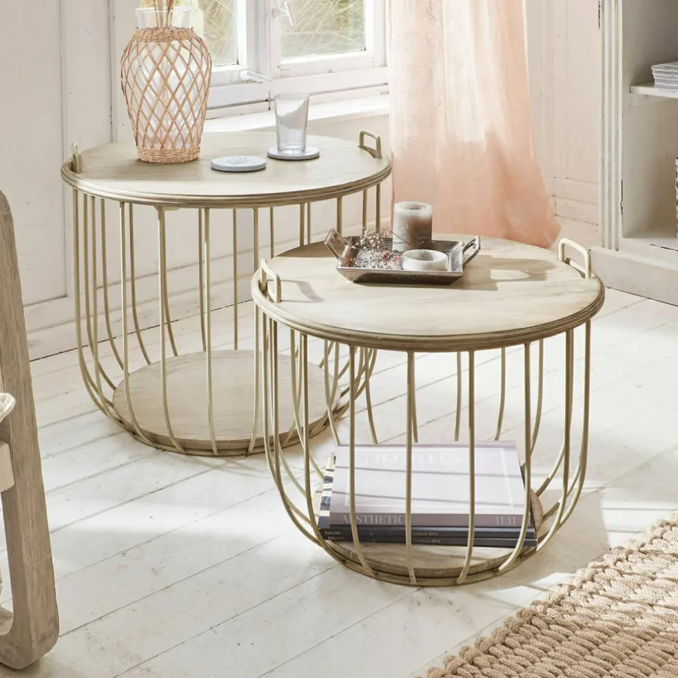 Lot de 2 tables basses Lawson