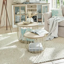 Lot de 2 tables basses Lawson