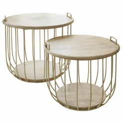 Lot de 2 tables basses Lawson