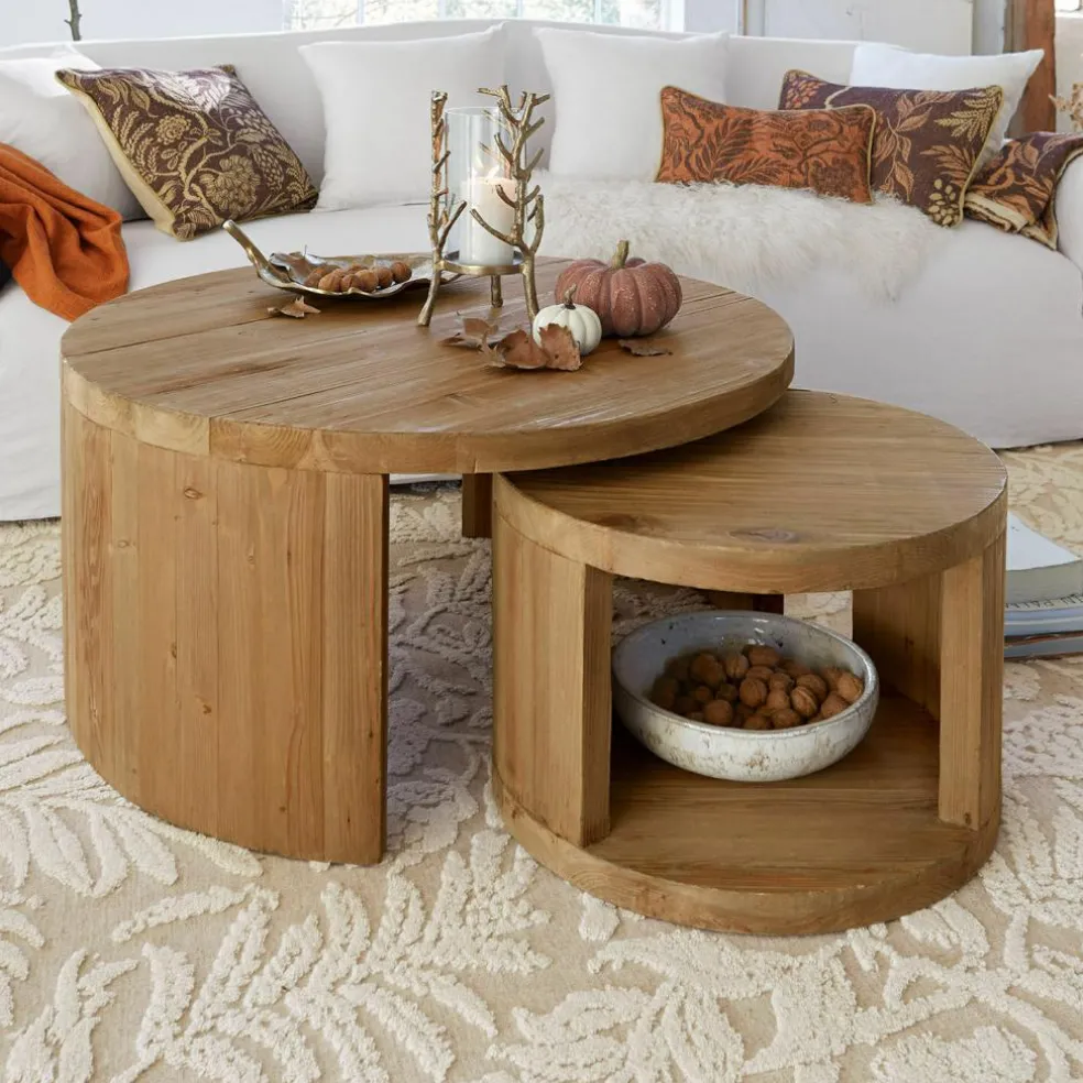 Lot de 2 tables basses Torivine