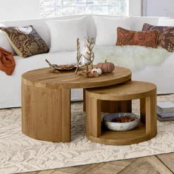 Lot de 2 tables basses Torivine