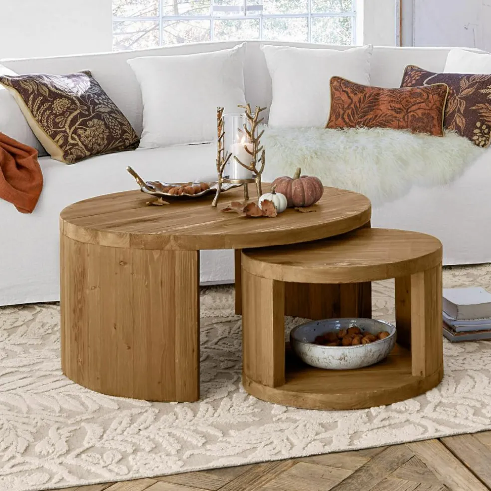 Lot de 2 tables basses Torivine