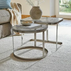 Lot de 2 tables basses Yvelissel