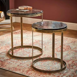 Lot de 2 tables d&#039 Beautisse