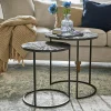 Lot de 2 tables d&#039 Petrosini