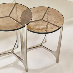 Lot de 2 tables d’appoint Jouvènne