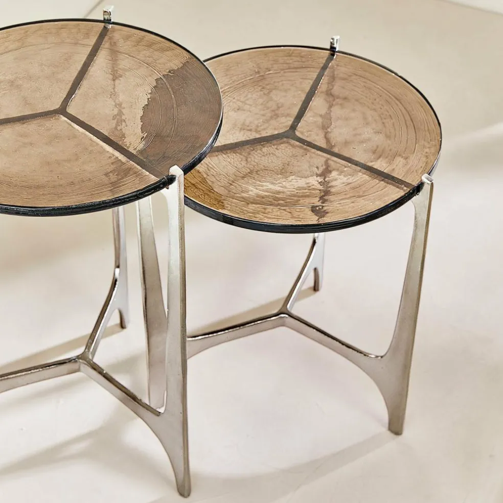 Lot de 2 tables d’appoint Jouvènne