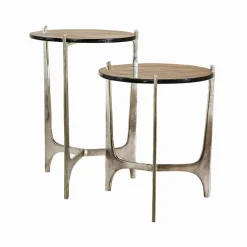Lot de 2 tables d’appoint Jouvènne