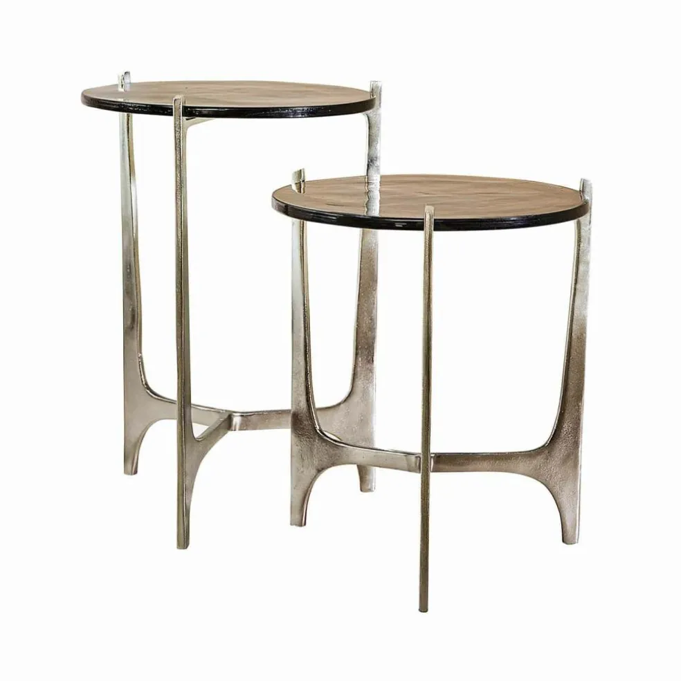Lot de 2 tables d’appoint Jouvènne