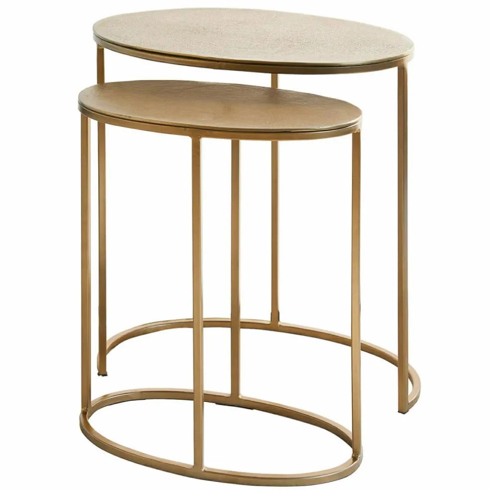 Lot de 2 tables d’appoint Leron