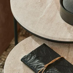 Lot de 2 tables d’appoint Émorieux