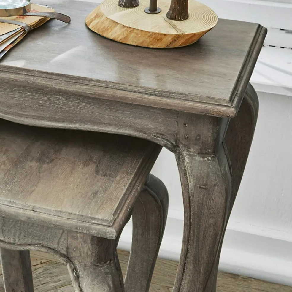 Lot de 2 tables d'appoint Nima