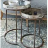 Lot de 2 tables d’appoint Saint Mark