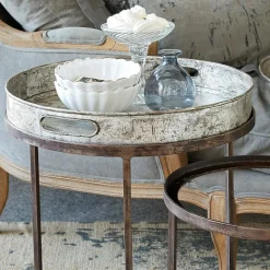 Lot de 2 tables d’appoint Saint Mark