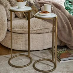 Lot de 2 tables d’appoint Soréline