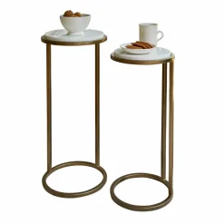 Lot de 2 tables d’appoint Soréline