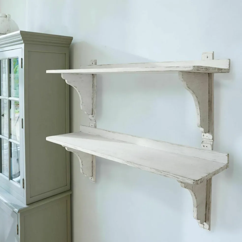 Lot de 2 étagères murales Yvelique