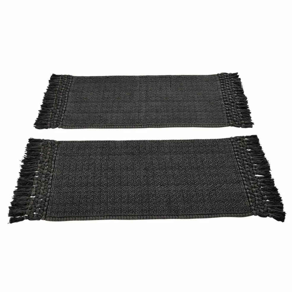 Lot de 2 tapis de bain Faelwyn