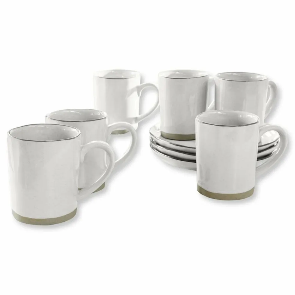 Lot de 6 tasses Biarré