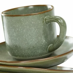 Lot de 6 tasses et soucoupes Biarré