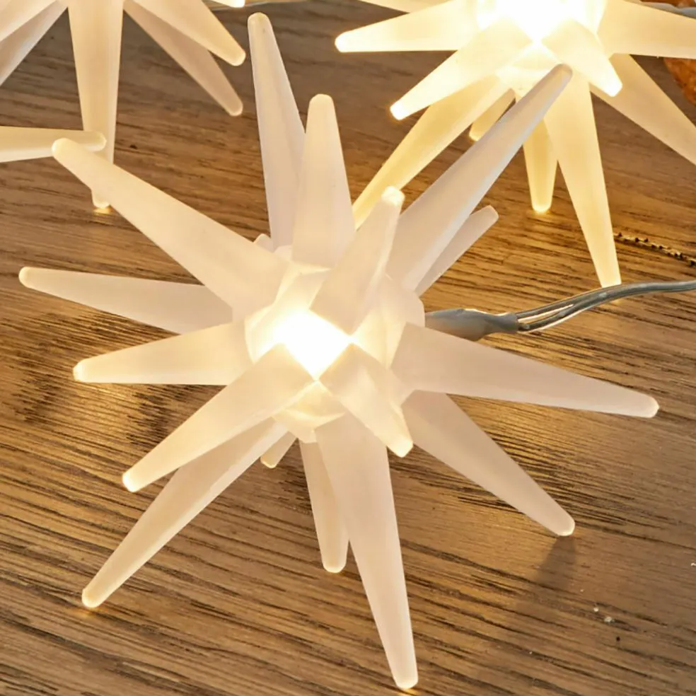 Lot de 4 étoiles LED Ciseau