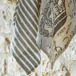 Lot de 2 torchons Fleurissant