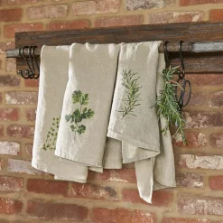 Lot de 3 torchons Herbal Gardens