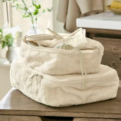 Lot de 2 trousses de toilette Invarel