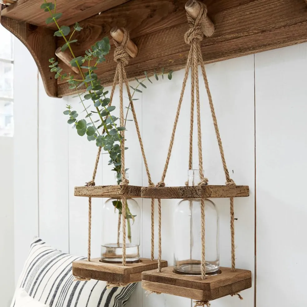 Lot de 2 vases à suspendre Corial