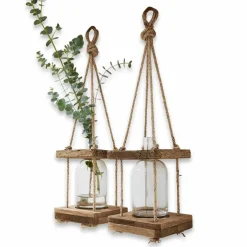 Lot de 2 vases à suspendre Corial