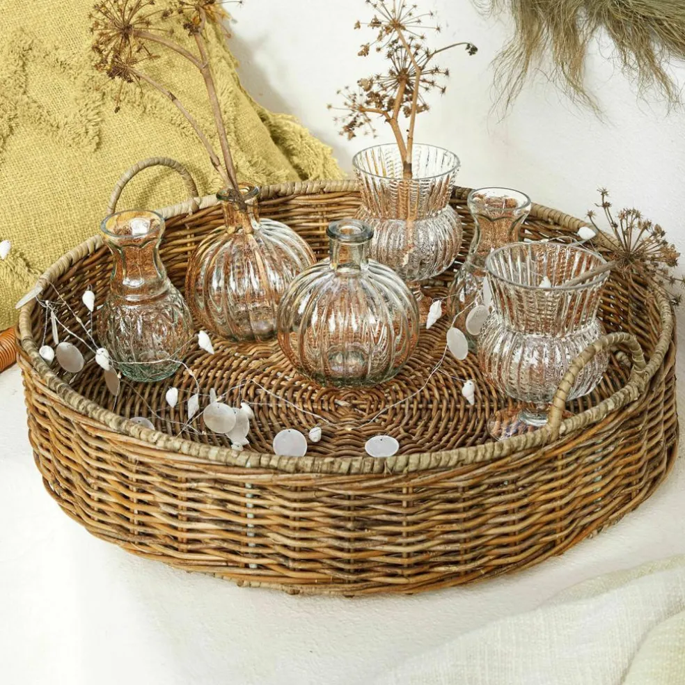 Lot de 6 vases Amber