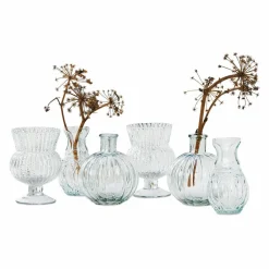 Lot de 6 vases Amber