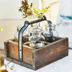 Lot de 4 vases avec caisse Reverie