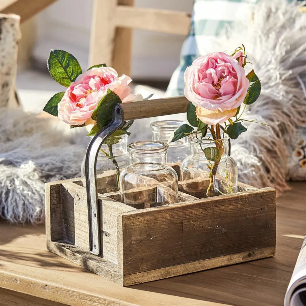 Lot de 4 vases avec caisse Reverie