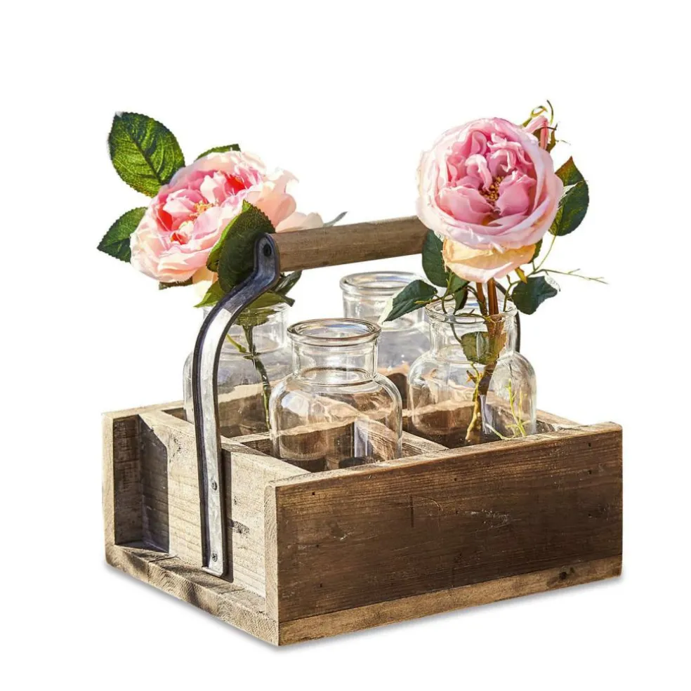 Lot de 4 vases avec caisse Reverie