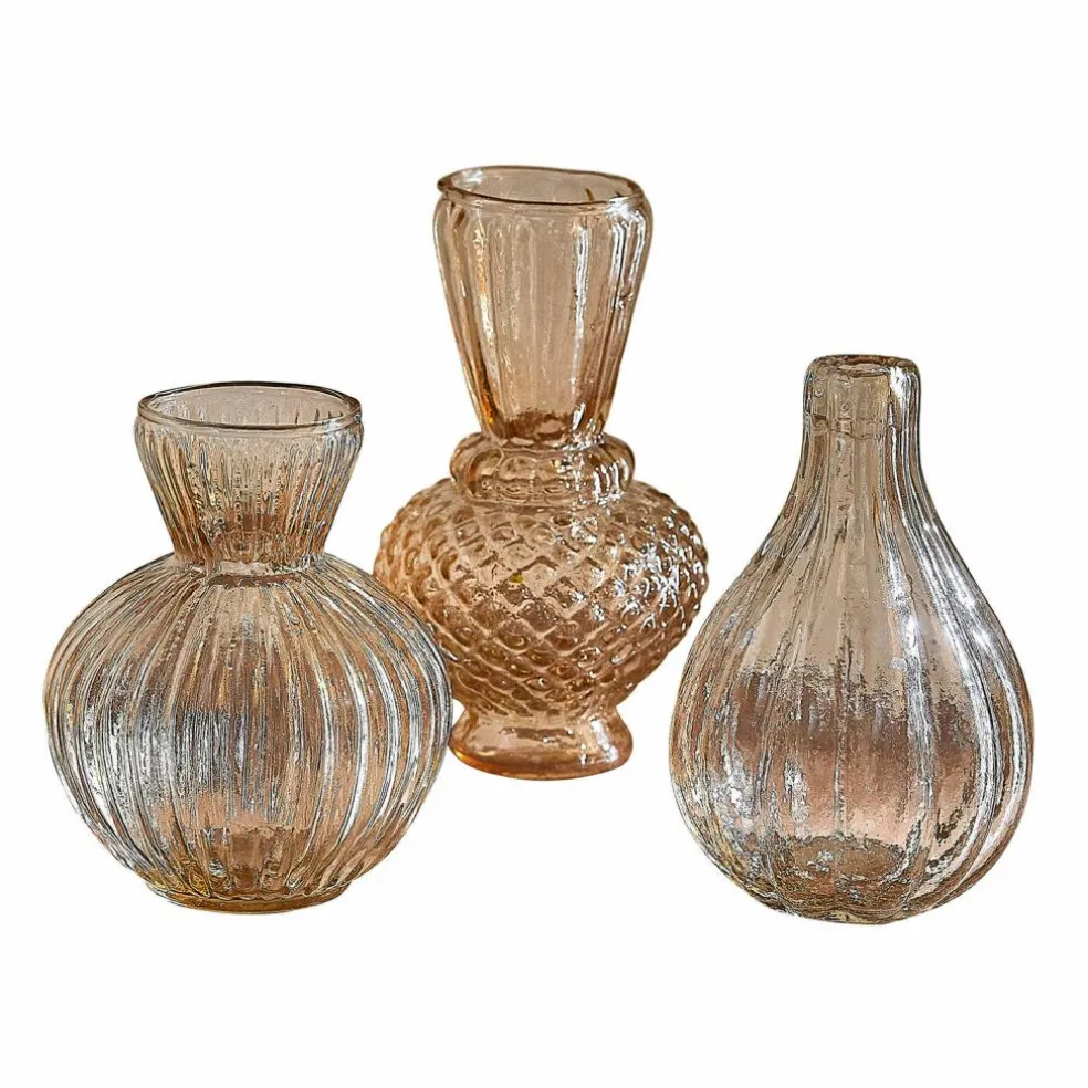 Lot de 3 vases Faunelle