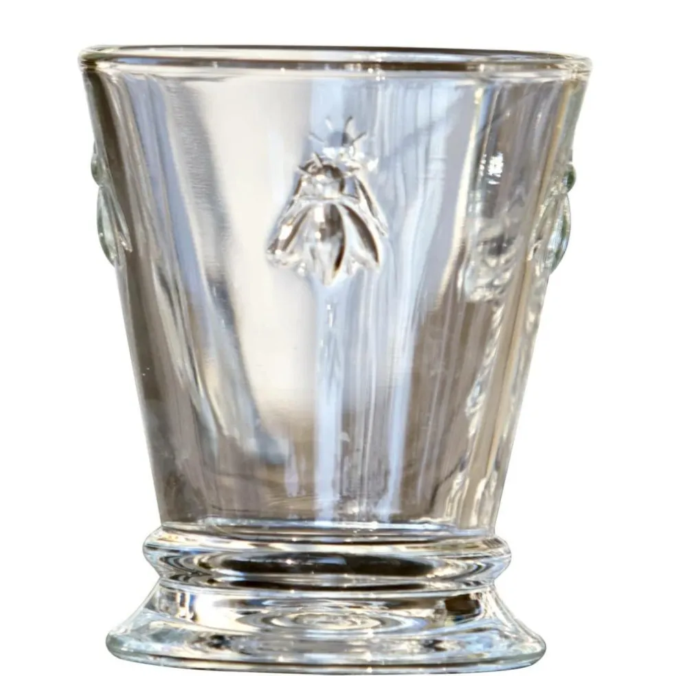 Lot de 6 verres à eau Abeille