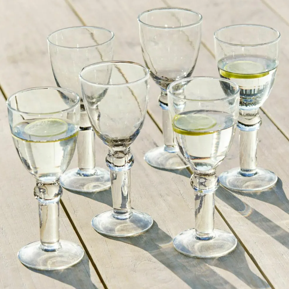 Lot de 6 verres à vin Devon