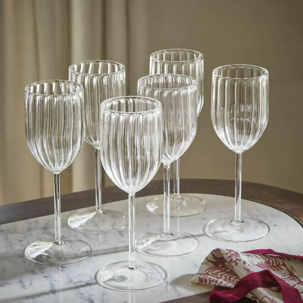 Lot de 6 verres Bavella