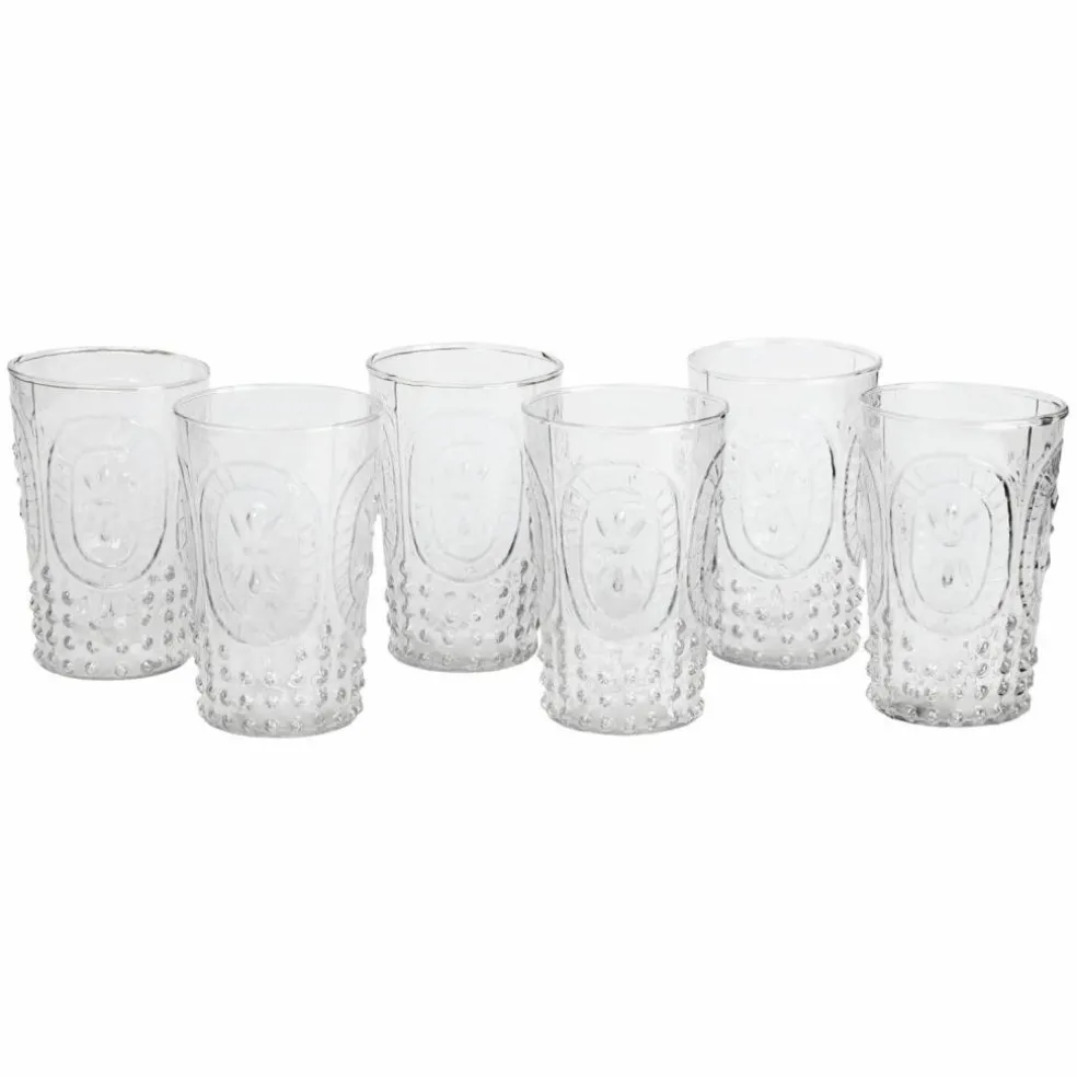 Lot de 6 verres Fleury