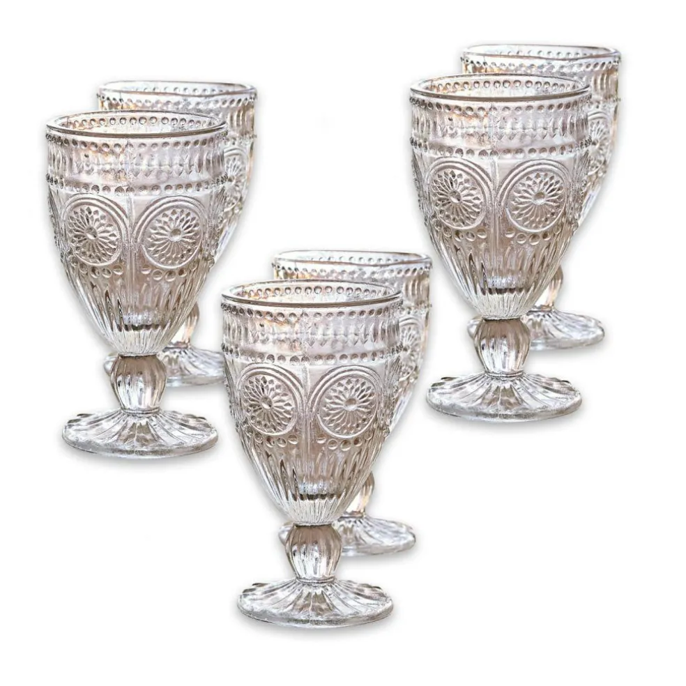 Lot de 6 verres Leatrice