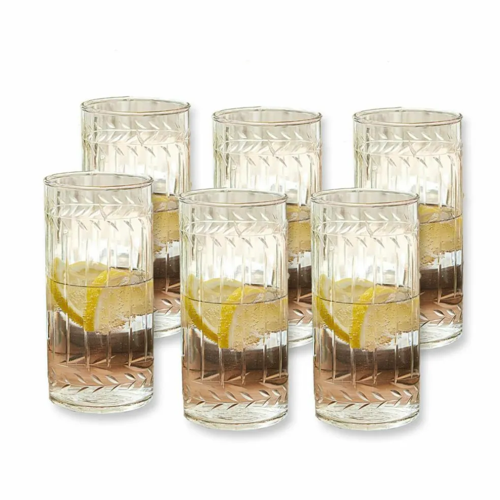 Lot de 6 verres Padiès