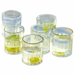 Lot de 6 verres Roseville